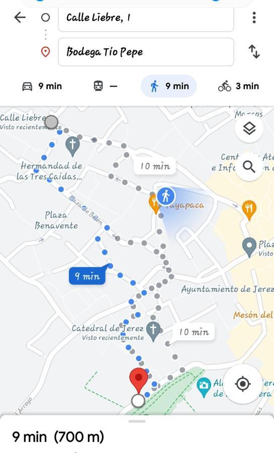 Sherryflat Estudio- Parking, Jerez de la Frontera Eksteriør billede